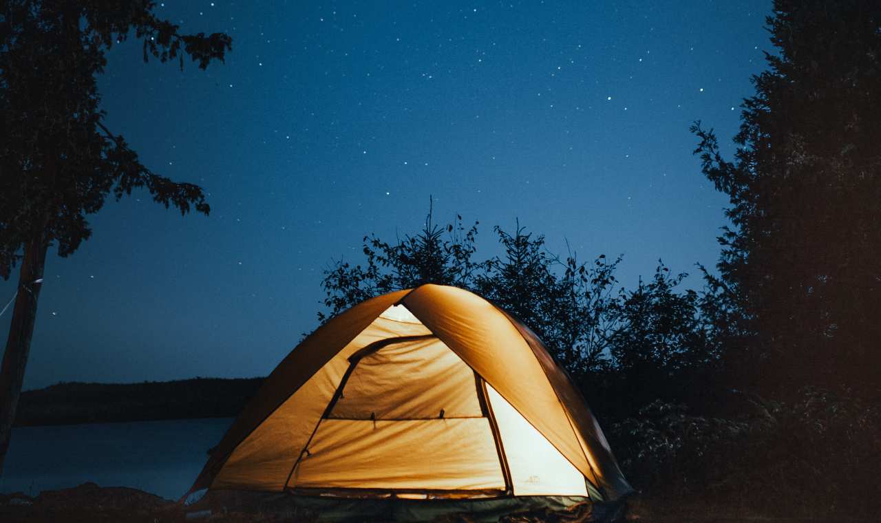 Camping under Stars